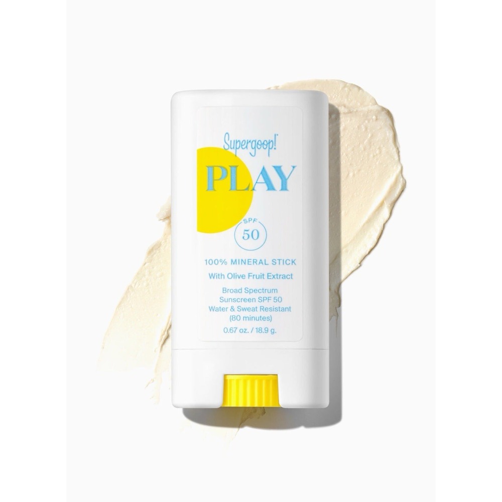 Supergoop! PLAY 100% Mineral Sunscreen Stick SPF 50.‎ New & Sealed